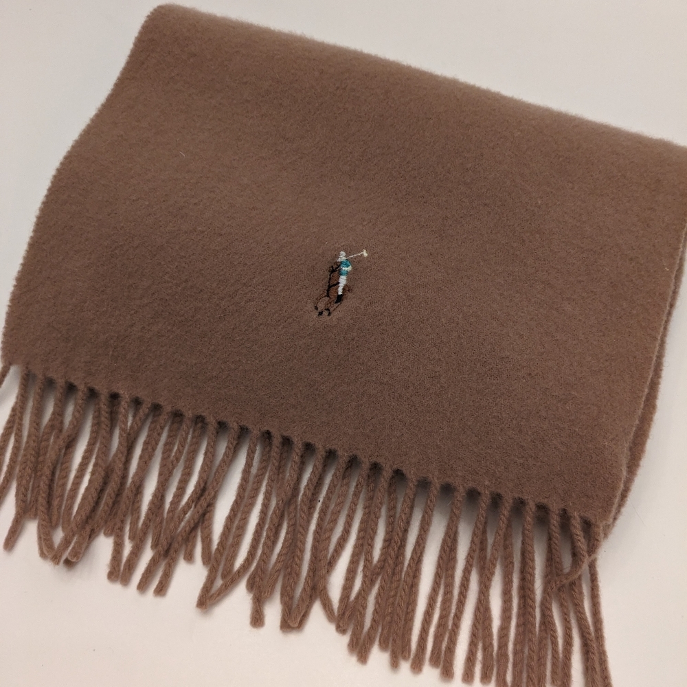 Polo by Ralph Lauren Brown Scarf